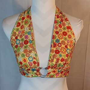 Floral Halter Top